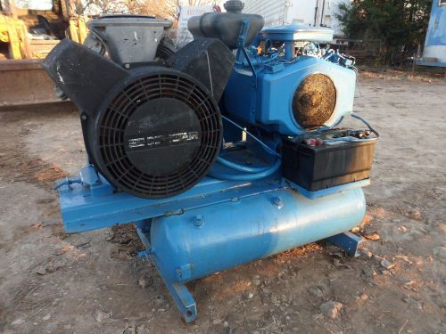 Twin Cylinder Portable Air Compressor - Gas Powered