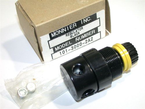 NEW MONNIER AIR REGULATOR 1/4&#034; NPT 101-3000-2A2