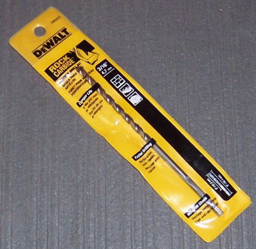 DEWALT DW5223 3/16&#034; x 4&#034; x 6&#034; Rock Carbide Spiral Hammer Drill Bit