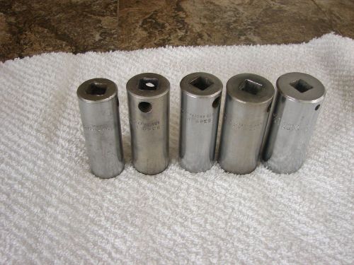 5 Proto Professional Sockets 1/2”Dr. 7/8, (2) 15/16, 1-1/16, 1-1/8