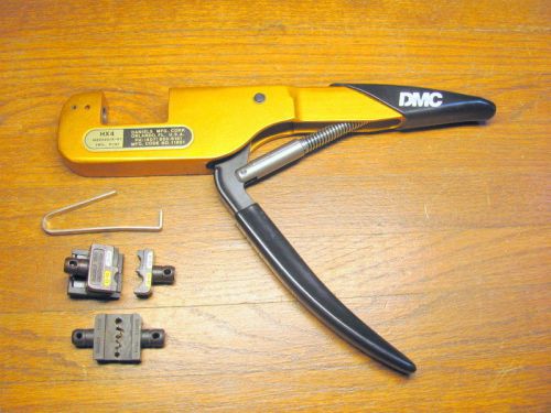 Daniels DMC HX4 M22520/5-01 Crimp Tool/crimper with 2 die sets