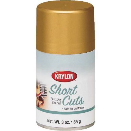 Krylon/Consumer Div SCS-029 Short Cuts Spray Enamel-GOLD LEAF SPRAY ENAMEL