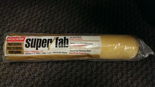 WOOSTER R242 18&#034; SUPER FAB 1&#034; NAP ROLLER COVER