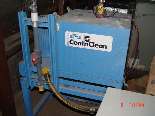 BINKS CENTRI-CLEAN CENTRIFUGE MDL#: 80-M