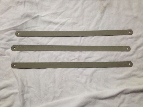 3 HACKSAW BLADES   NEW   10&#034; 32 TEETH