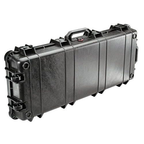 Pelican 1700 watertight gun case with foam insert &amp; wheels - black for sale