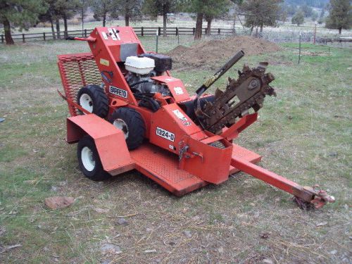 Barretto 4x4 trencher - honda 13hp - optional trailer - runs excellent!  cheap!! for sale