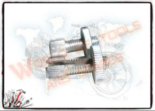 Early royal enfield clutch &amp; brake cable adjuster wing nut (lowest price) for sale