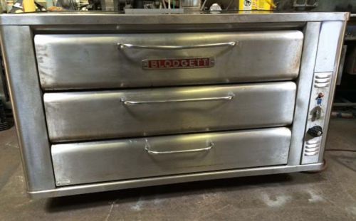 Single Blodgett 981 Double Steel Deck Pizza Oven