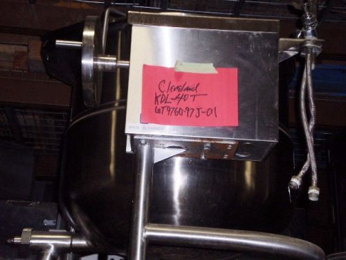 CLEVELAND KDL-40T KETTLE, TILTING