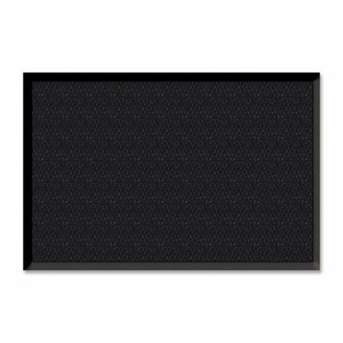 Genuine Joe Wiper/Scraper Mat, 4&#034;x6&#034;, Charcoal Black (GJO02404)