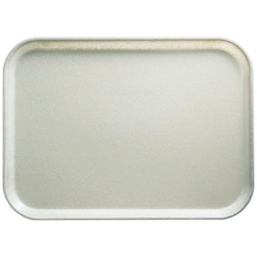 CAMBRO 14&#034; X 18&#034; FOOD TRAYS, FIBERGLASS, 12PK ANTIQUE PARCHMENT 1418-101