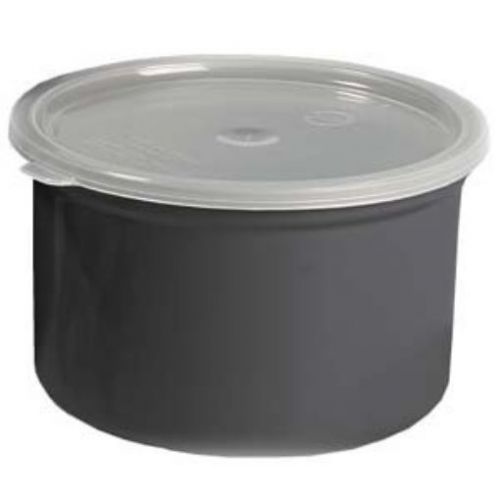 NEW Carlisle 31603 Classic 1.5 Qt. Black Crock with Lid