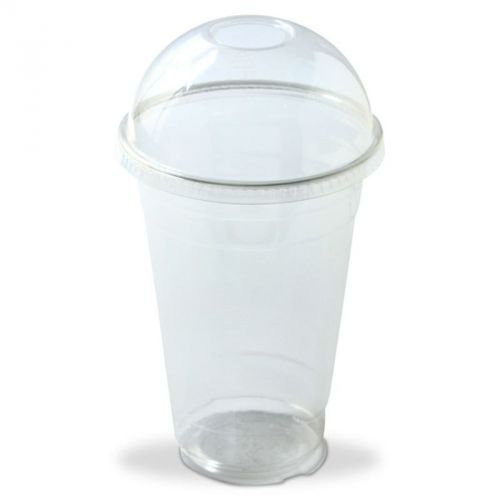 12 oz Clear Drink Cup Dome Lids - 1,000 / Case