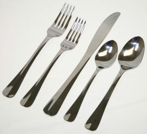 Flatware Pattern Baguette18/10SS 12 5pc Place Settings (60 Pieces)