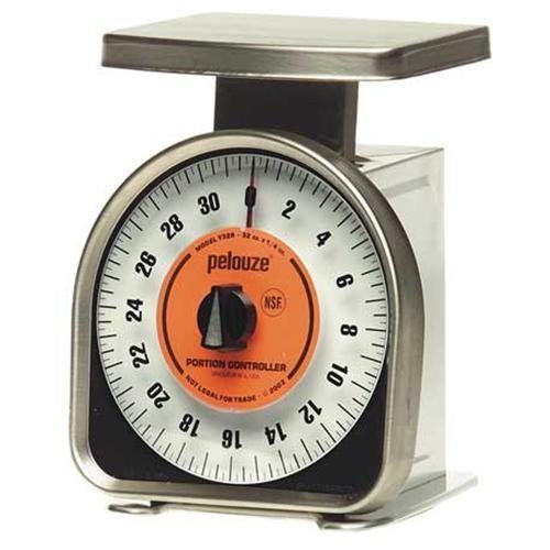 Rubbermaid® Commercial Pelouze Y-Line Mech Portion-Control Scale, 32oz Cap, 6 x