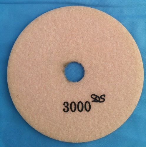 DS Diaflx Granite Diamond Polishing Pad 5 inch Wet Grit 3000