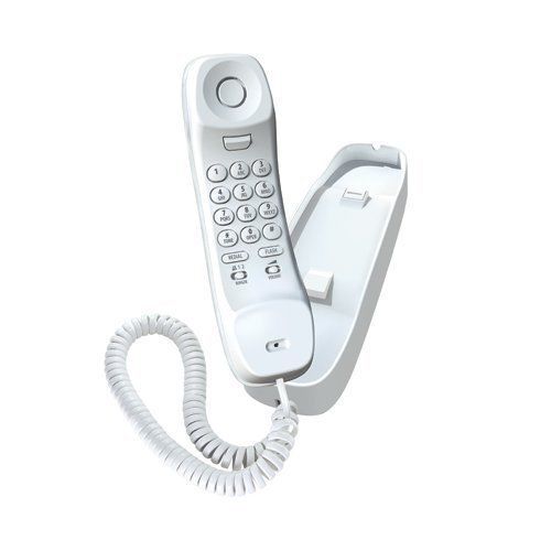 Corded Wall Phone Slim for Table Desk Home Living Room 3 Volume Adjustment Wheel