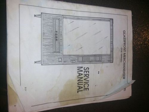 VENDOR FIELD SERVICE MANUAL 111 3 lll A series VENDING MACHINE