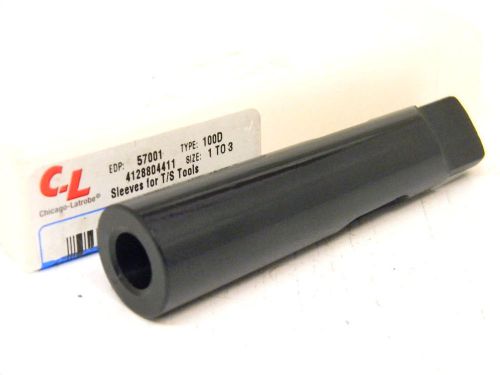 NEW CHICAGO-LATROBE USA 1-3MT MORSE TAPER DRILL SLEEVE #1MT to #3MT MTA 57001