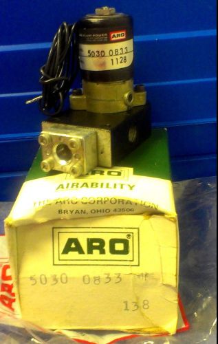 Ingersoll ARO 5030 0833 1128 Solenoid Pneumatic Valve