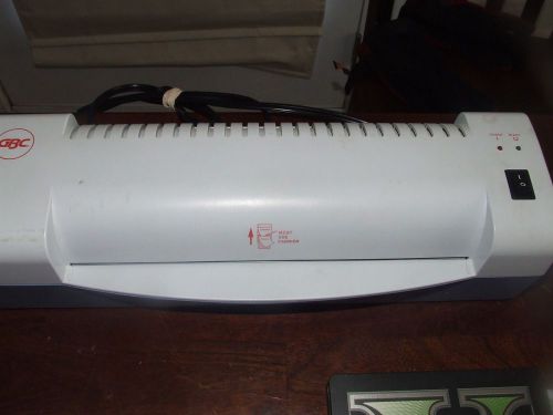 GBC laminator GBC model 9 general binding corp heats up tested 9&#034; *