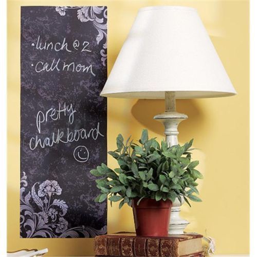 Wallies Wallcoverings 16017 1-sheet Peel &amp; Stick Chalk board