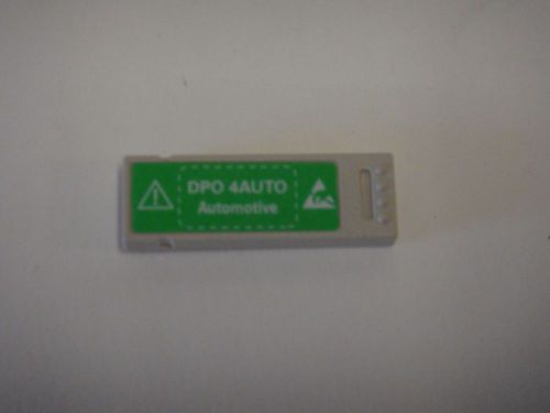 Tektronix dpo4auto automotive serial triggering &amp; analysis module for sale