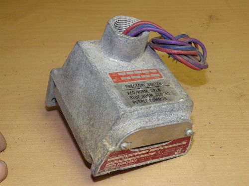 Barksdale Pressure Switch CD1H-A80 160PSI Adjustable