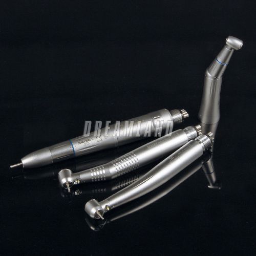 2*dental fiber optic led e-generator handpiece + inner low speed kit fit kavo 4h for sale