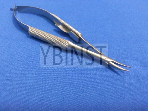 Pacifated autoclavable high grade barraquer delicate needle holder 4&#034; curved for sale