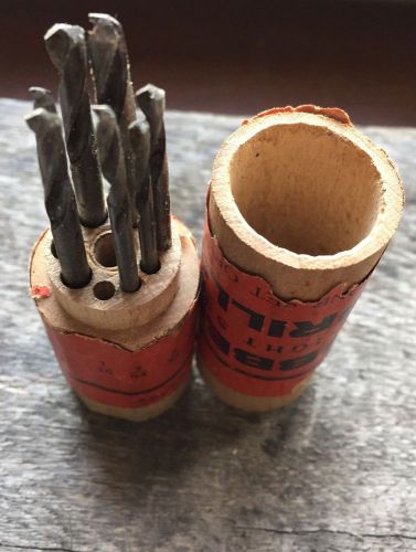 Vintage Jobbers Straight Shank Drill Bits Germany