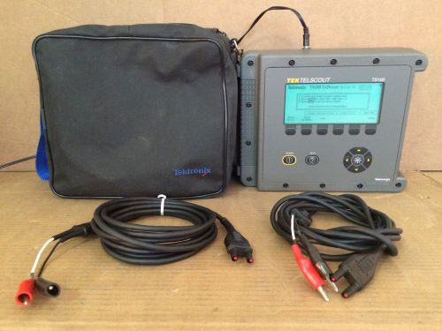 Tektronix TS100 TelScout TDR Cable Fault Detector Locator