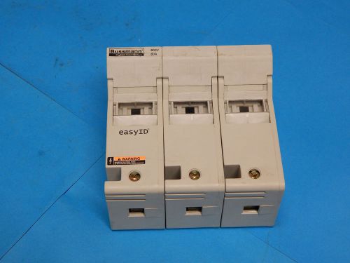 Cooper bussmann ch60j3 fuse holder 600vac 60a for sale