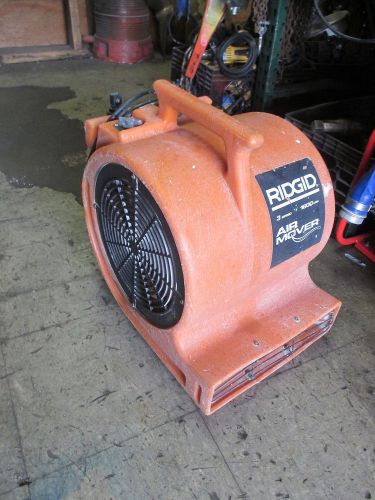 RIDGID AM25600 AIR MOVER CARPET BLOWER 1625 CFM  3 SP