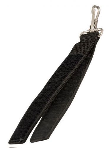 Boston Leather Fireman&#039;s Glove Strap Black Nylon 9125-5