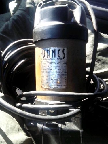 Vancs submersible pump