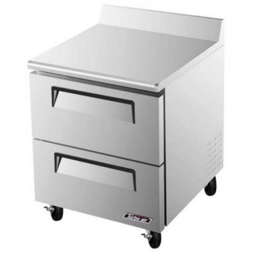 Turbo Air TWF-28SD-D2, 2 Drawers Worktop Freezer