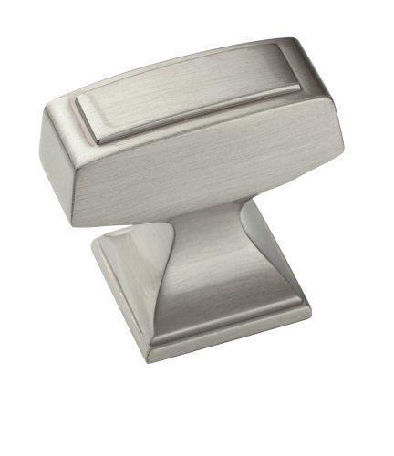 Amerock Mulholland Squared BP53029-G10 Satin Nickel Cabinet Knob