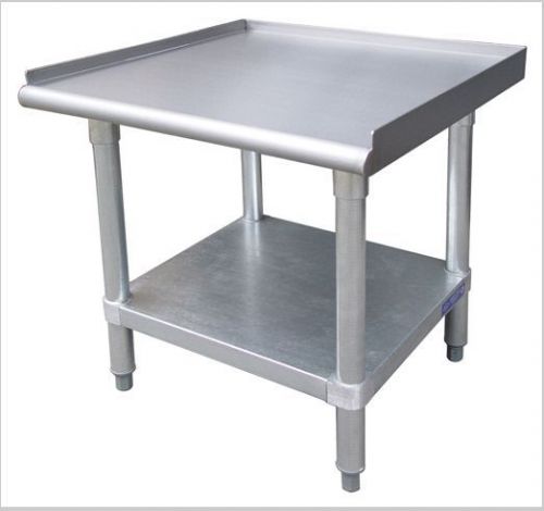 EQUIPMENT STANDS W/ GALVANIZED ADJUSTABLE UNDERSHELF RESTAURANT 30&#034; X 36&#034; ESS