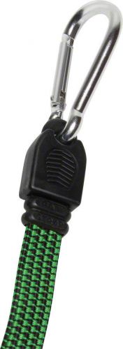 Highland Carabiner Fat Strap Bungee Cord: Green~ 30&#034;