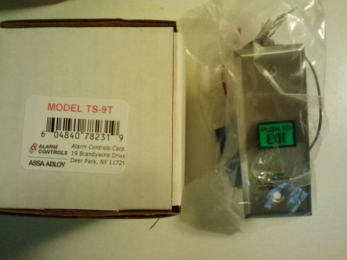 Alarm controls request to exit button with timer ts-9t for sale