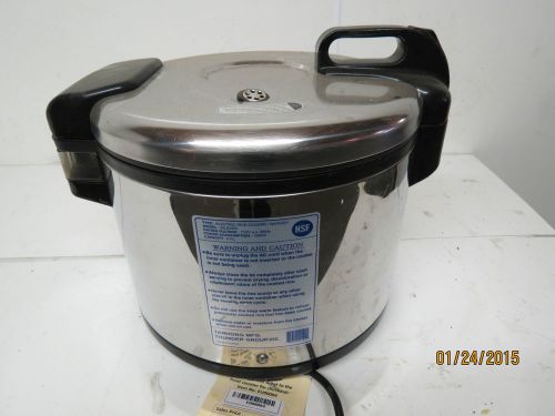 Used Thunder Group Rice Cooker 5 liter 110 volt SS Finish