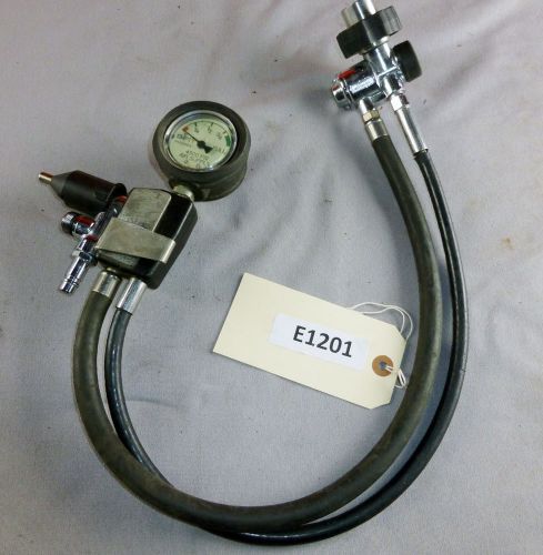 Interspiro 4500 psi 336-890-025 scba niosh series 3 regulator gauge cdc for sale