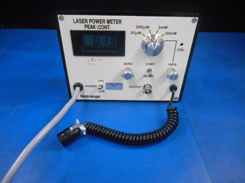 METROLOGIC LASER POWER METER MDL45-545 8997510021