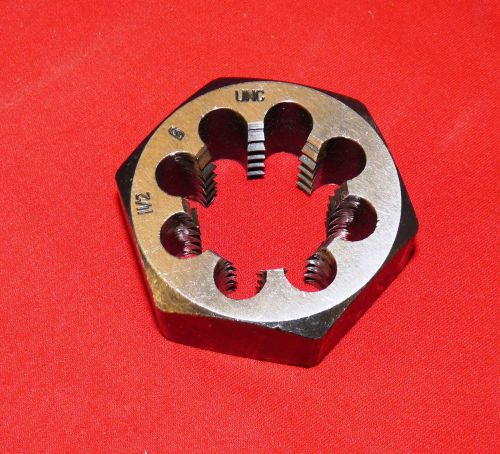 High Quality 1-1/2-6 NC x 2.5&#034; Hex Cut /Rethread Die Carbon Steel RH CSRTD70728