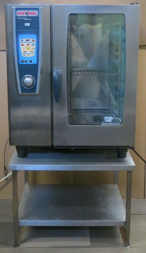 Rational scc we 101g self cooking center whiteefficiency 10 grid gas combi oven for sale