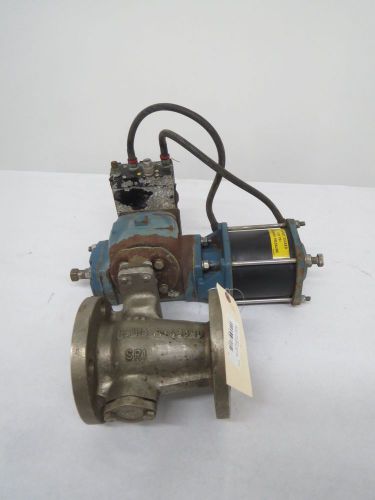 DEZURIK 93981702 PNEUMATIC 150 FLANGED 2IN SEGMENTED BALL VALVE B318950