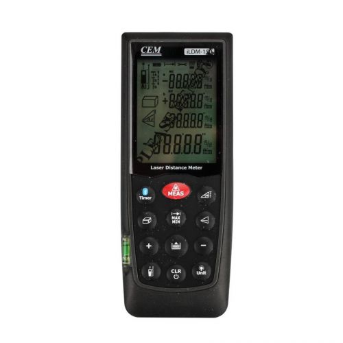 CEM ILDM-150 Laser Distance Meter Tester Within 229ft Wireless Bluetooth