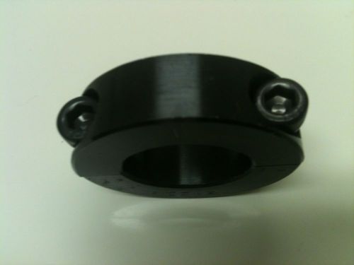1&#034; bore two piece clamp-on shaft collar- black oxide    amec for sale